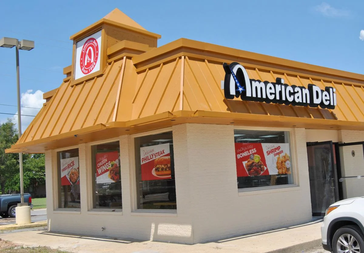 American deli menu with prices