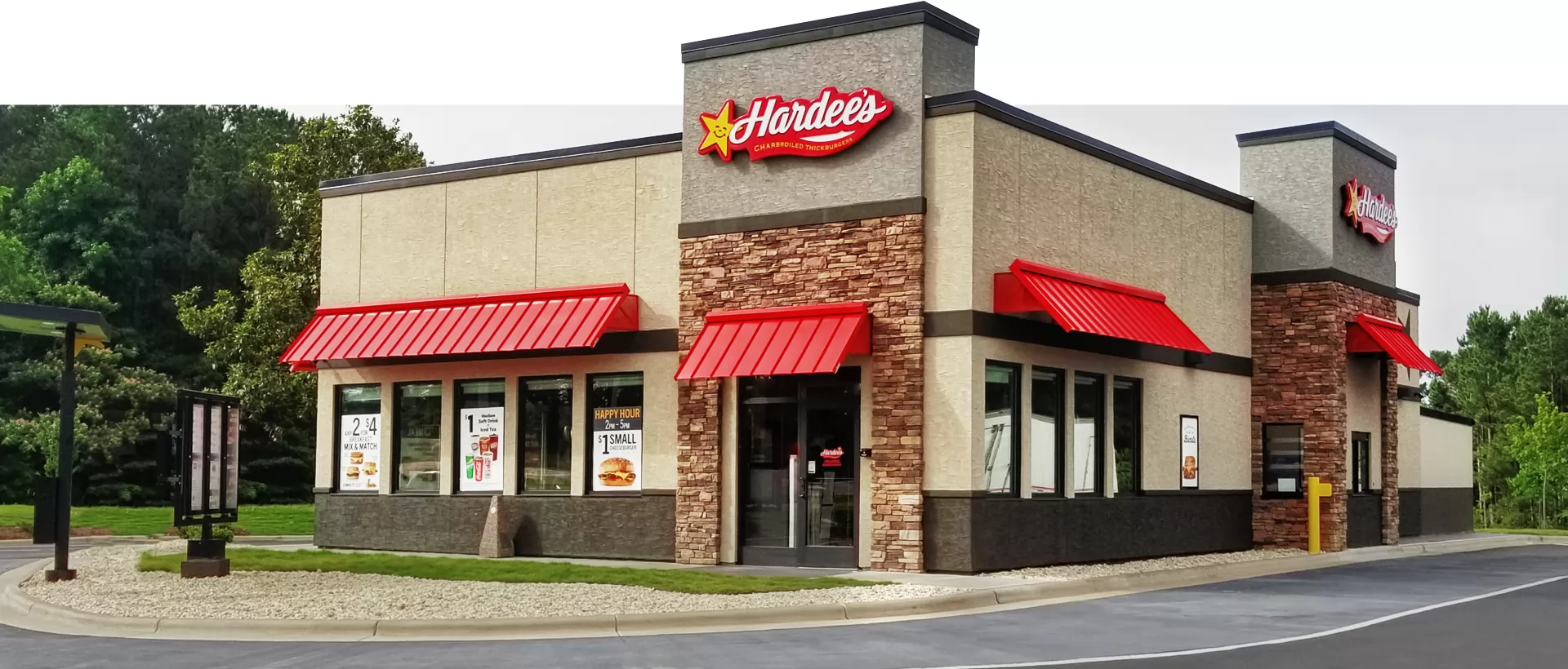 hardee's breakfast hours and menu