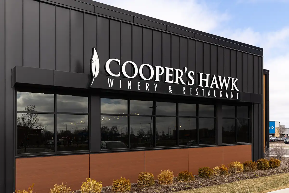 Cooper's Hawk Restaurant Menu with Prices